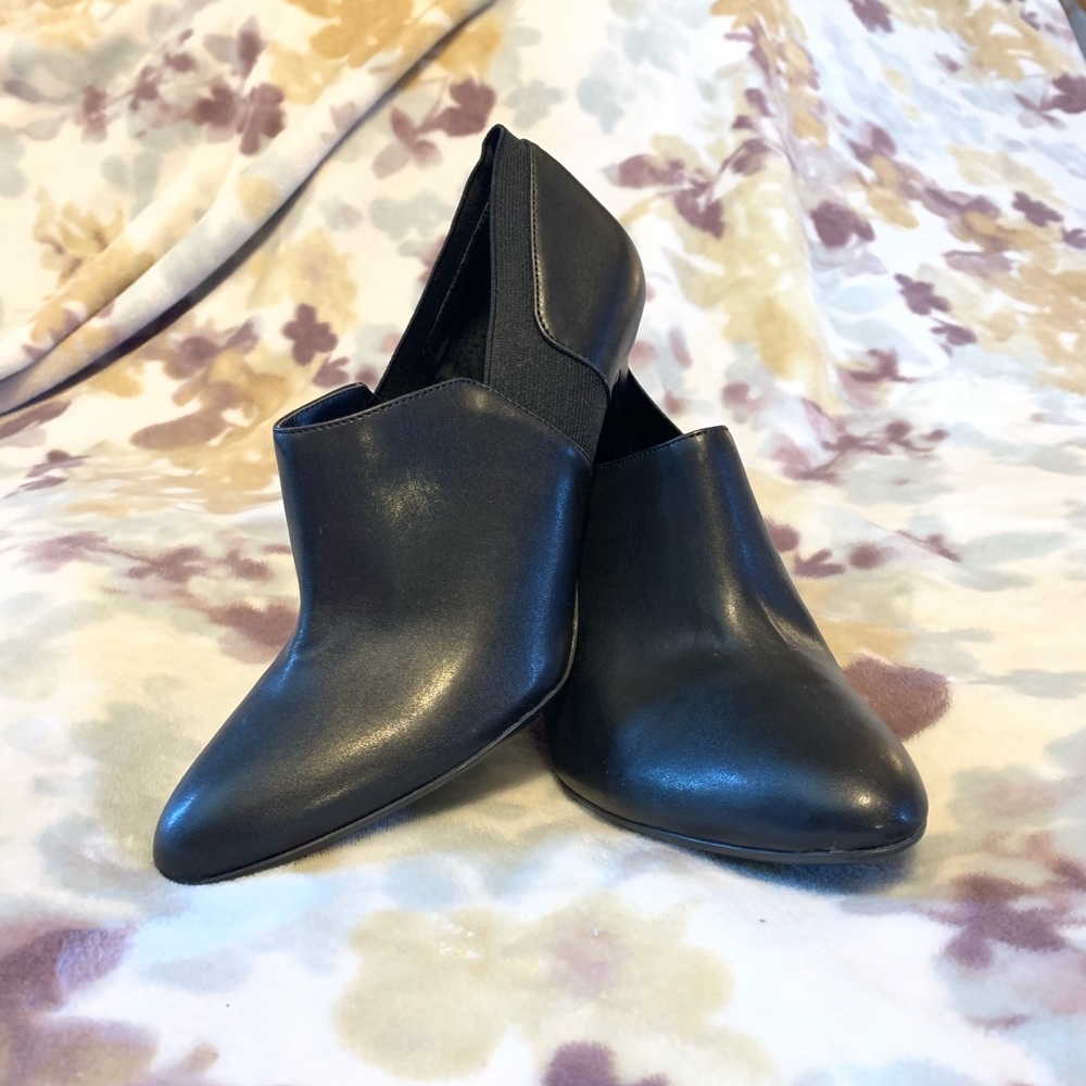 Calvin Klein black booties